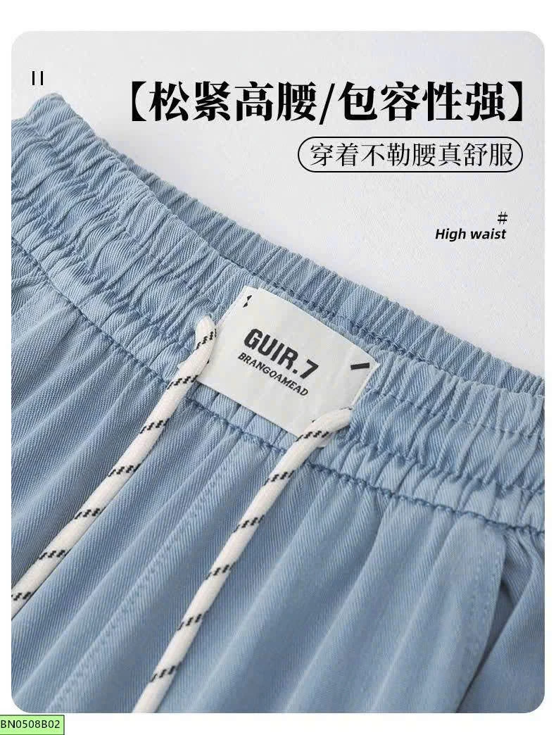 QUẦN JEANS TENCEL ỐNG RỘNG