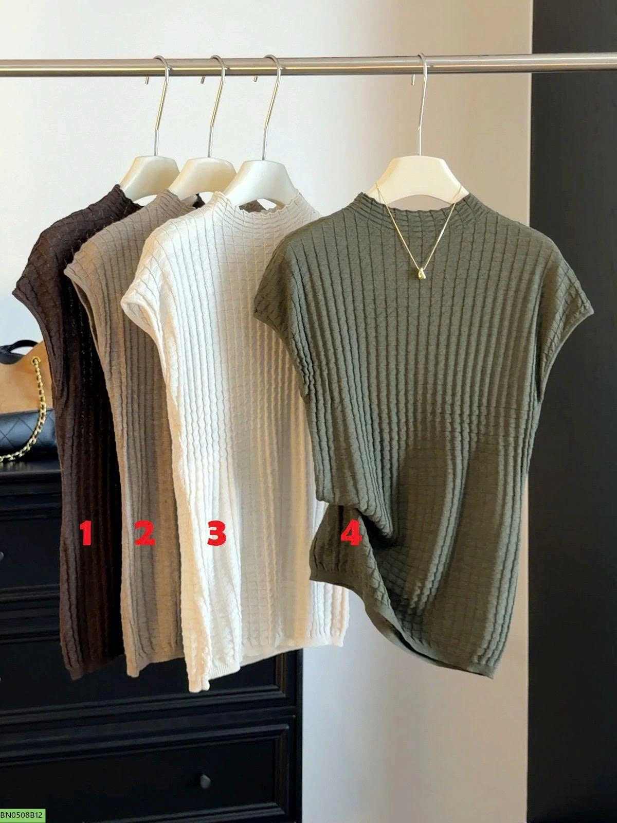 ÁO LEN GÂN CỔ CAO TAY HẾN
