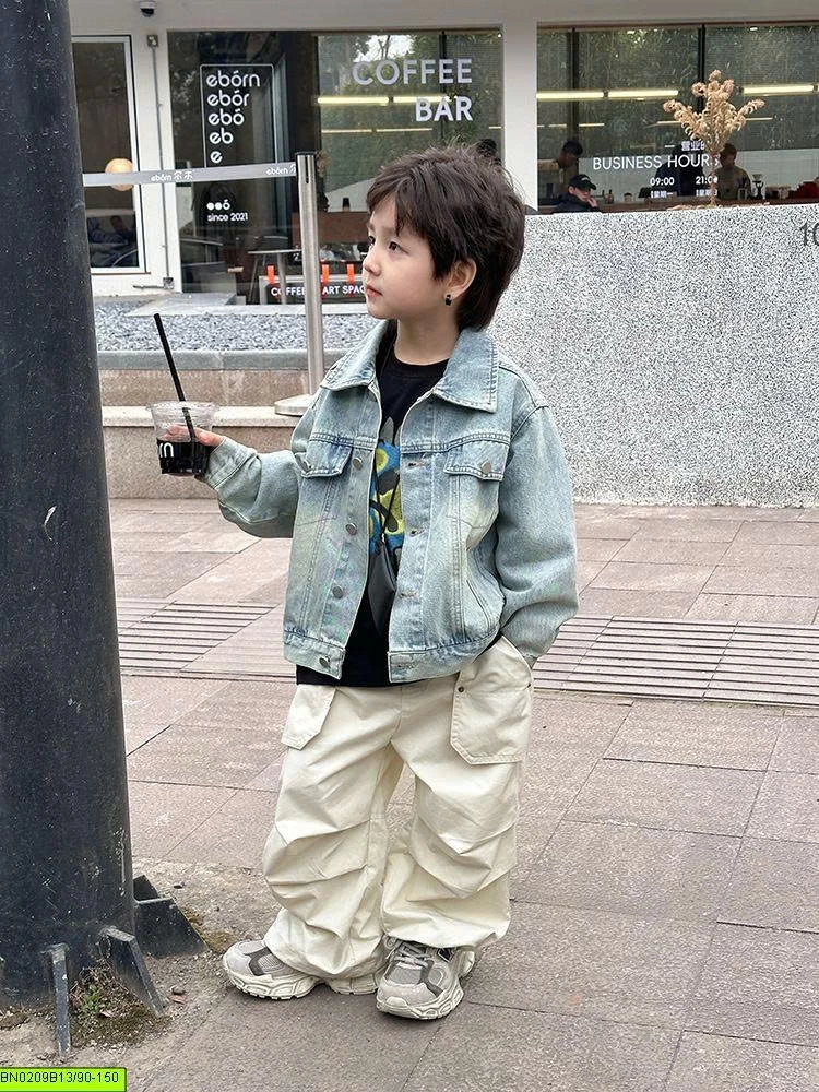 ÁO KHOÁC JEANS STYLE HÀN QUỐC AMBB