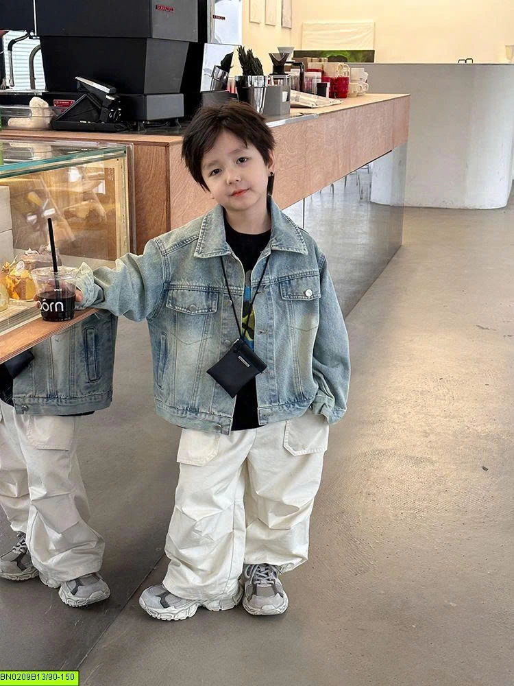 ÁO KHOÁC JEANS STYLE HÀN QUỐC AMBB