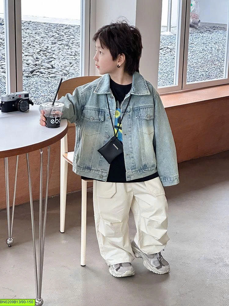 ÁO KHOÁC JEANS STYLE HÀN QUỐC AMBB