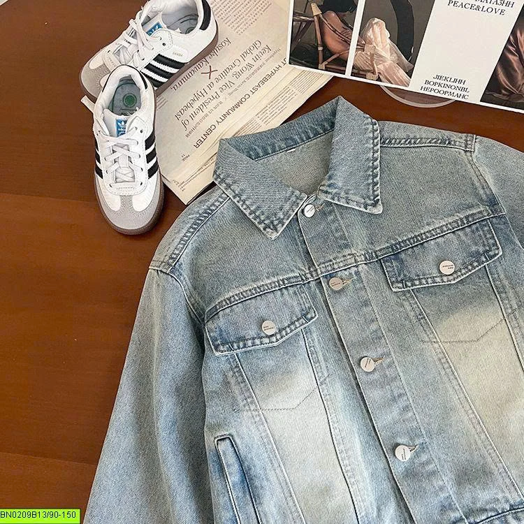 ÁO KHOÁC JEANS STYLE HÀN QUỐC AMBB