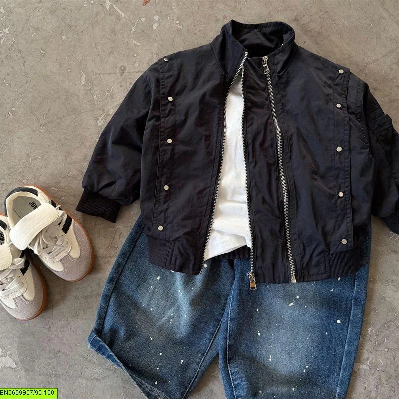 ÁO KHOÁC GIÓ BOMBER TÁN ĐINH