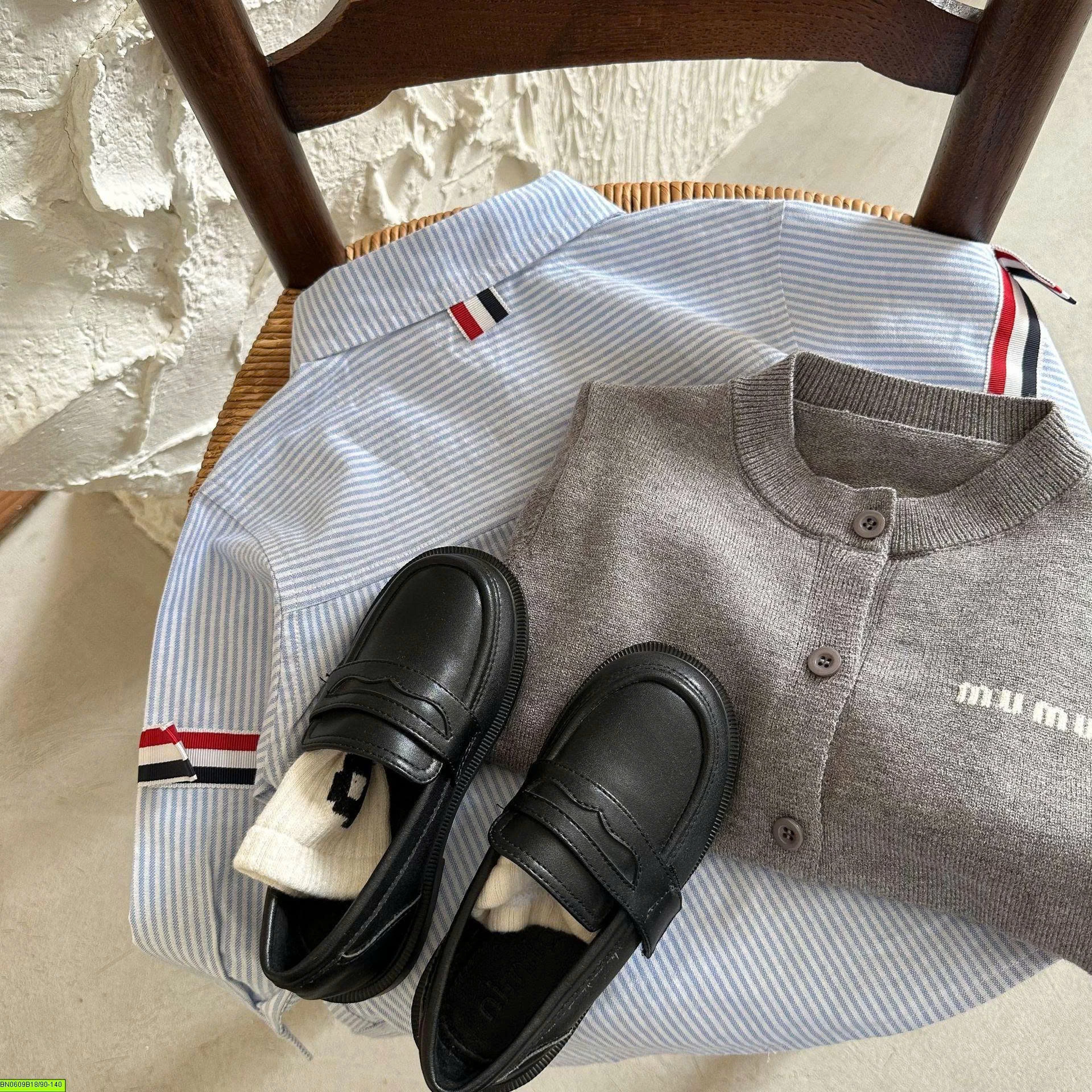 ÁO SƠ MI SỌC TAY MMY