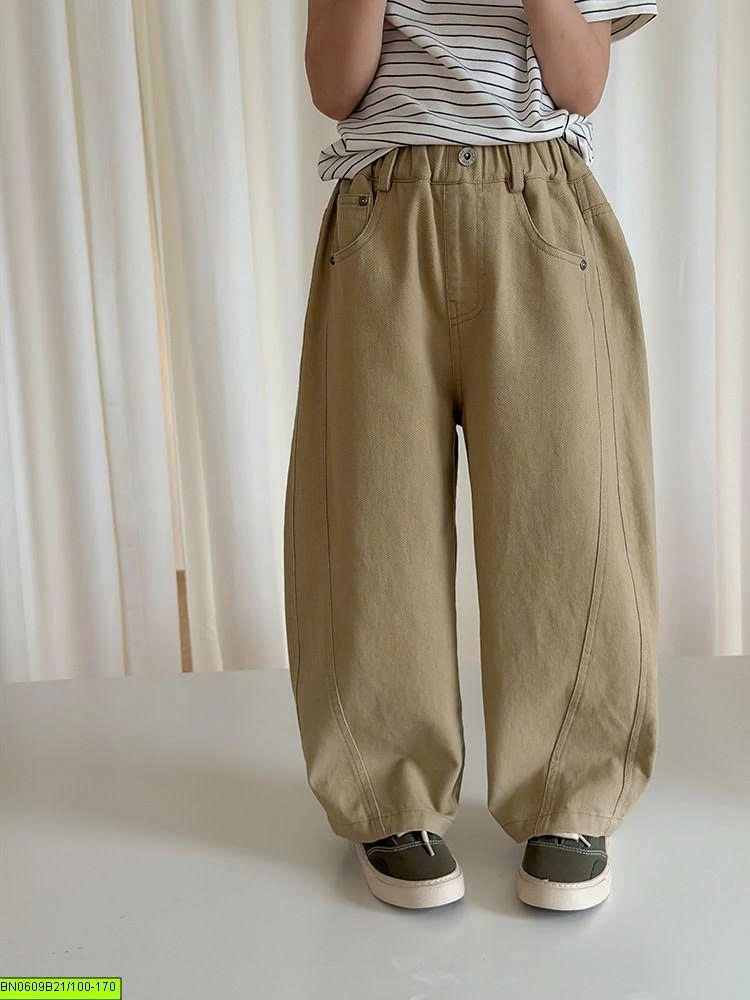 QUẦN KAKI ỐNG SUÔNG AMBB 26A072