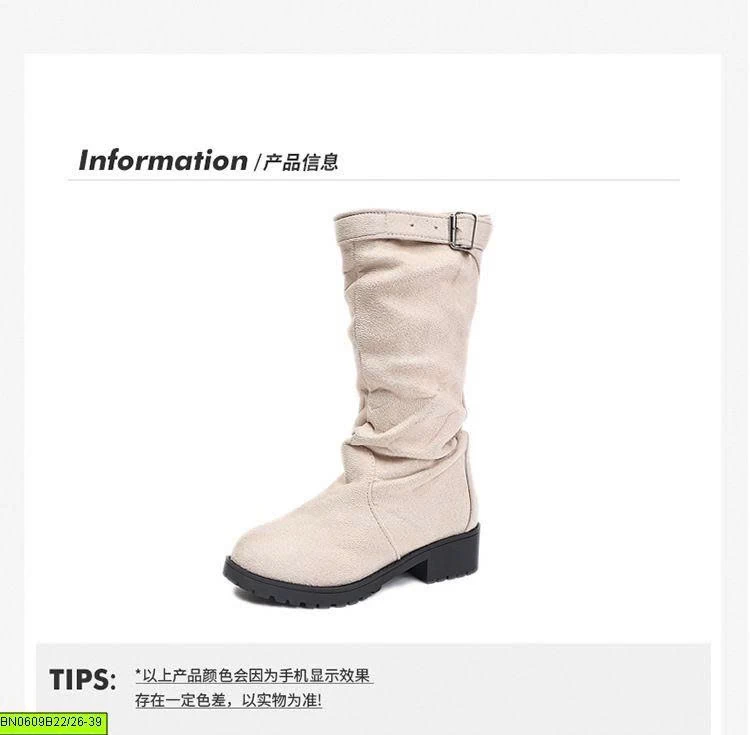 BOOT DA LỘN CAO CỔ