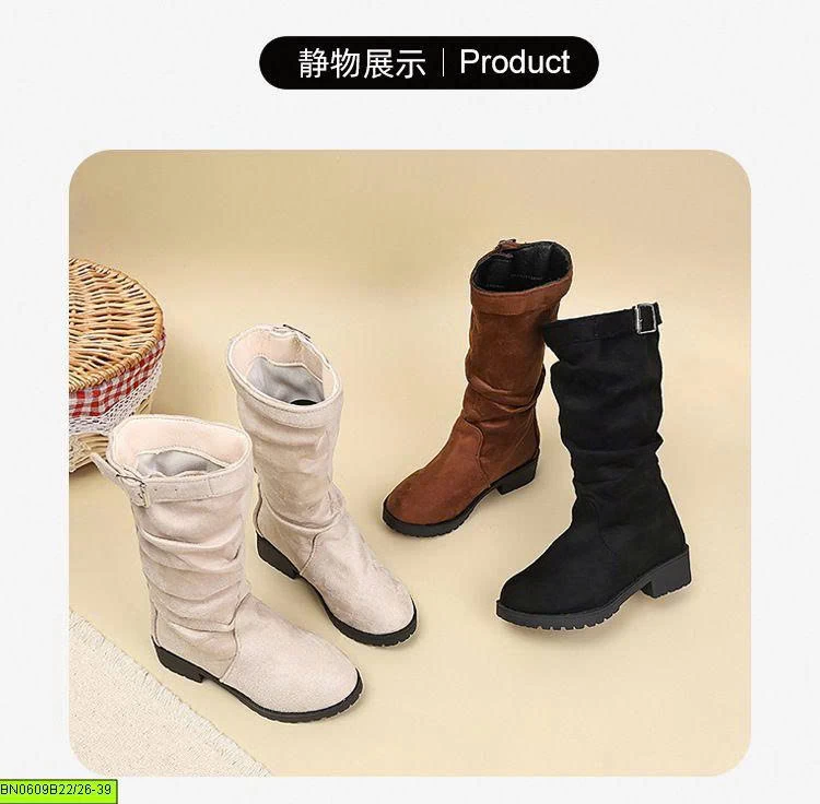 BOOT DA LỘN CAO CỔ
