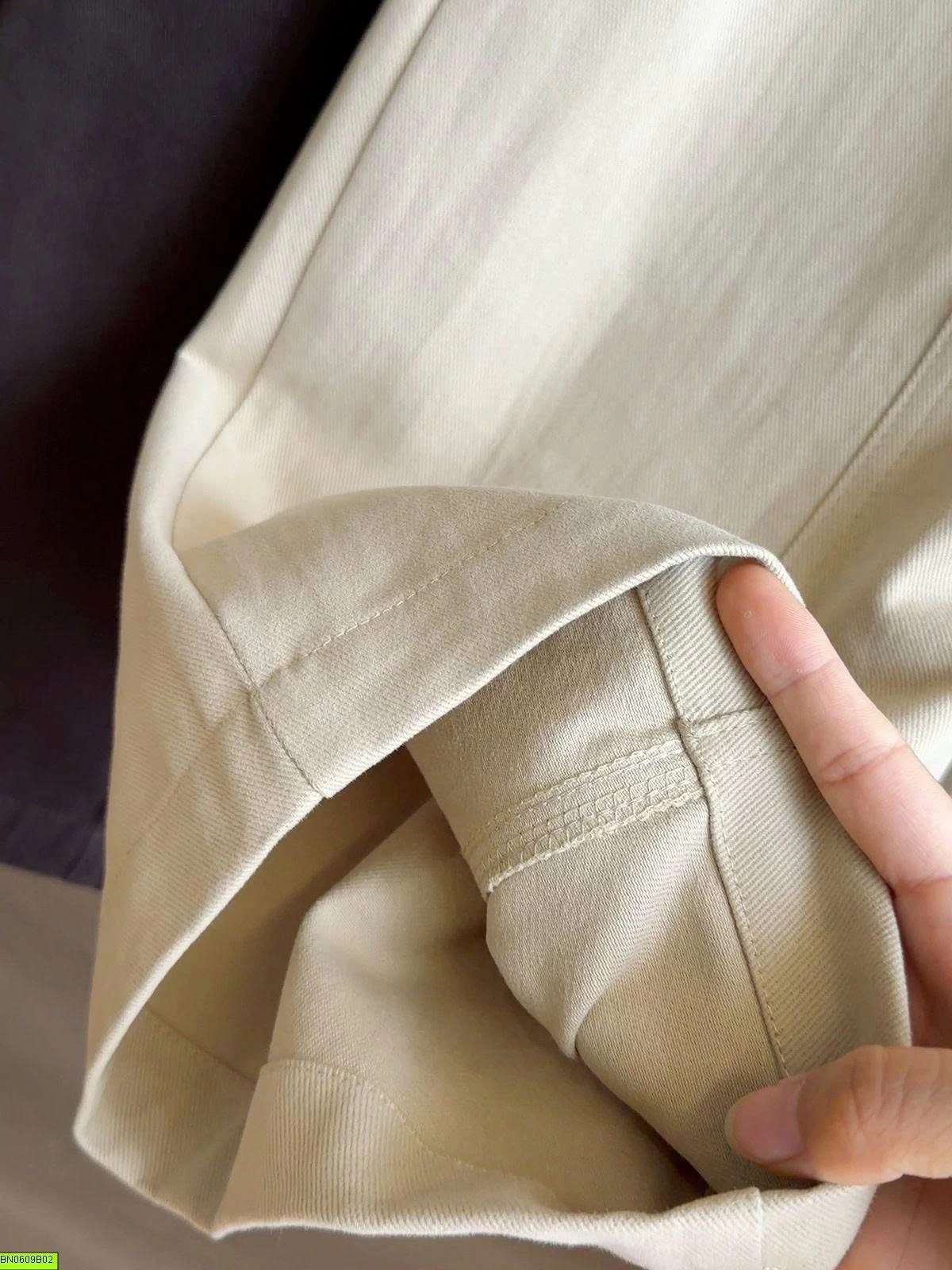 QUẦN SUÔNG CẠP CHUN KÈM BELT