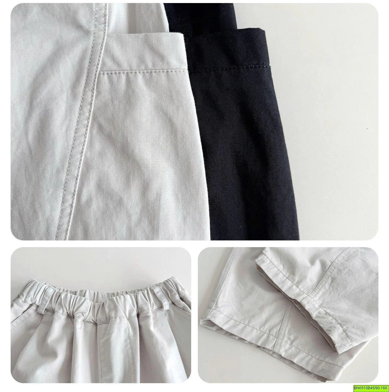 QUẦN BOOMBER TÚI RỘNG AOAOKIDS