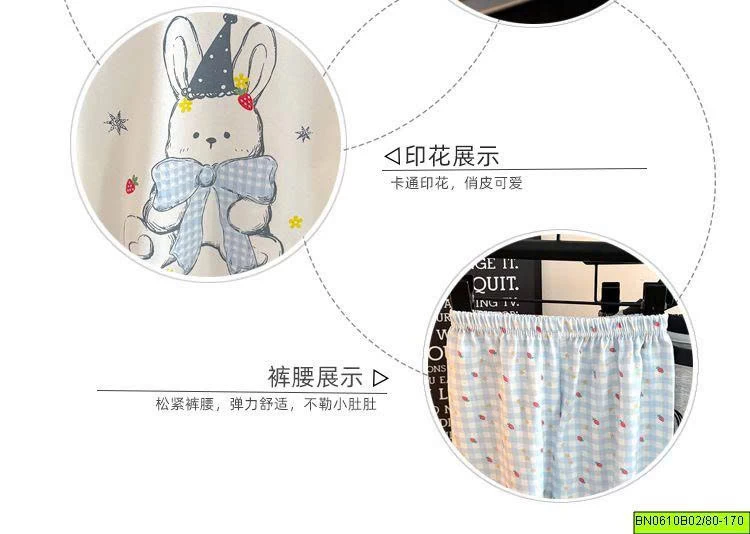 BỘ COTTON MẶC NHÀ IN HÌNH