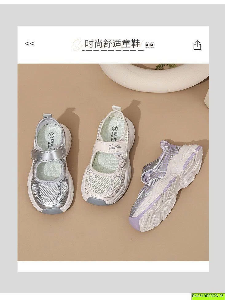 GIÀY LƯỚI THOÁNG KHÍ QUAI DÁN