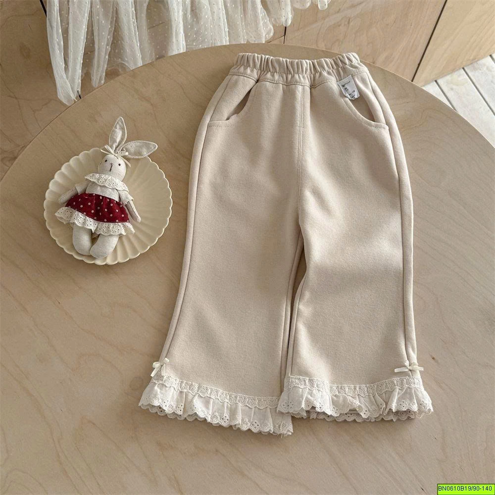 QUẦN LEGGING LOE VIỀN REN