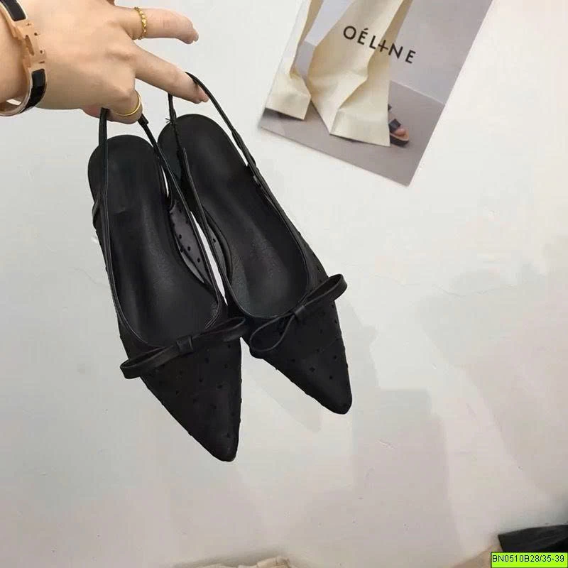 GIÀY BÚP BÊ CHẤM BI XINH CHO NỮ