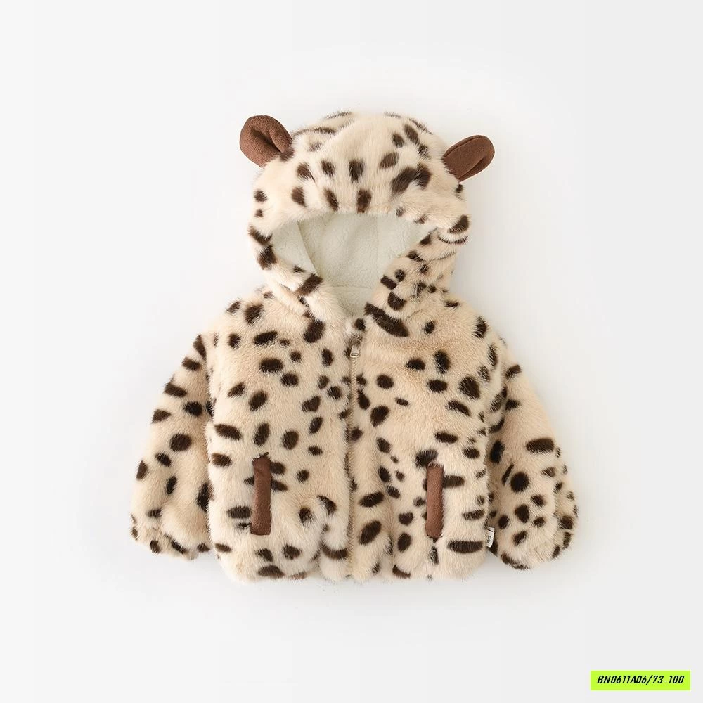 KHOÁC LÔNG BEO ẤM ÁP ABNNKIDS