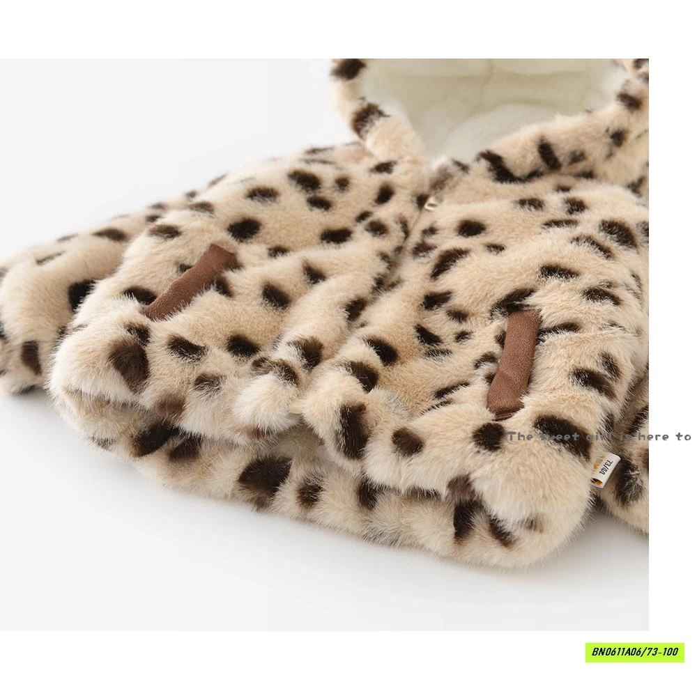 KHOÁC LÔNG BEO ẤM ÁP ABNNKIDS