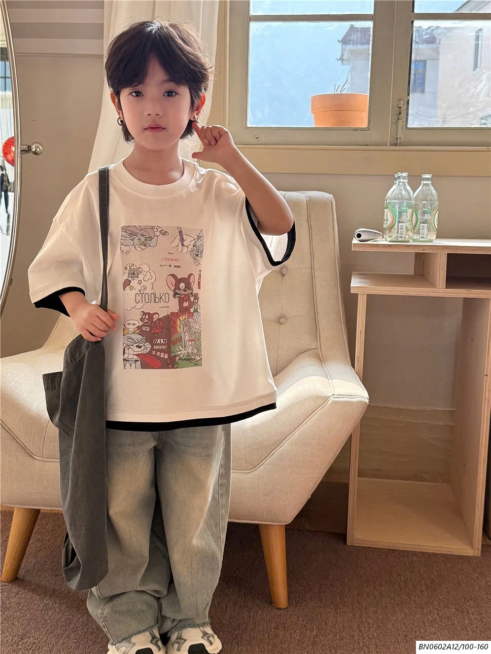 ÁO THUN TOM&JERRY SNIDOLS