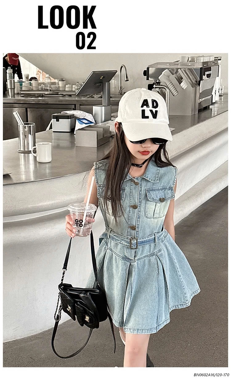 ĐẦM JEANS SÁT NÁCH SZ ĐẠI