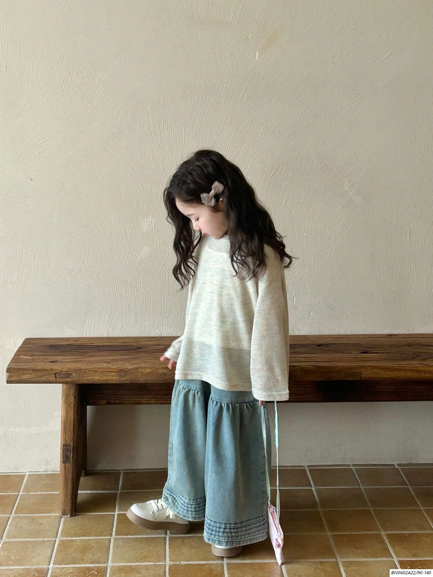 SÉT ÁO MONTOGHI JEANS SUÔNG