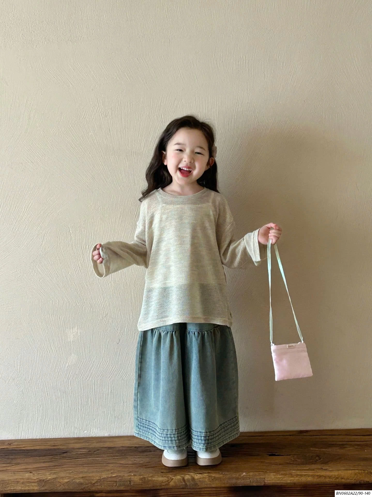 SÉT ÁO MONTOGHI JEANS SUÔNG