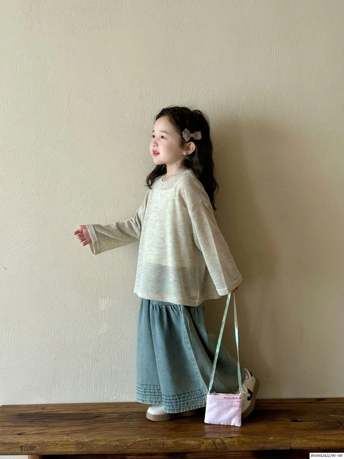 SÉT ÁO MONTOGHI JEANS SUÔNG