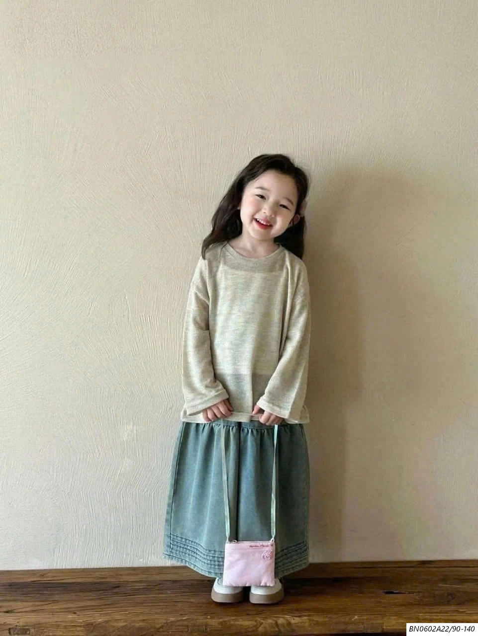 SÉT ÁO MONTOGHI JEANS SUÔNG