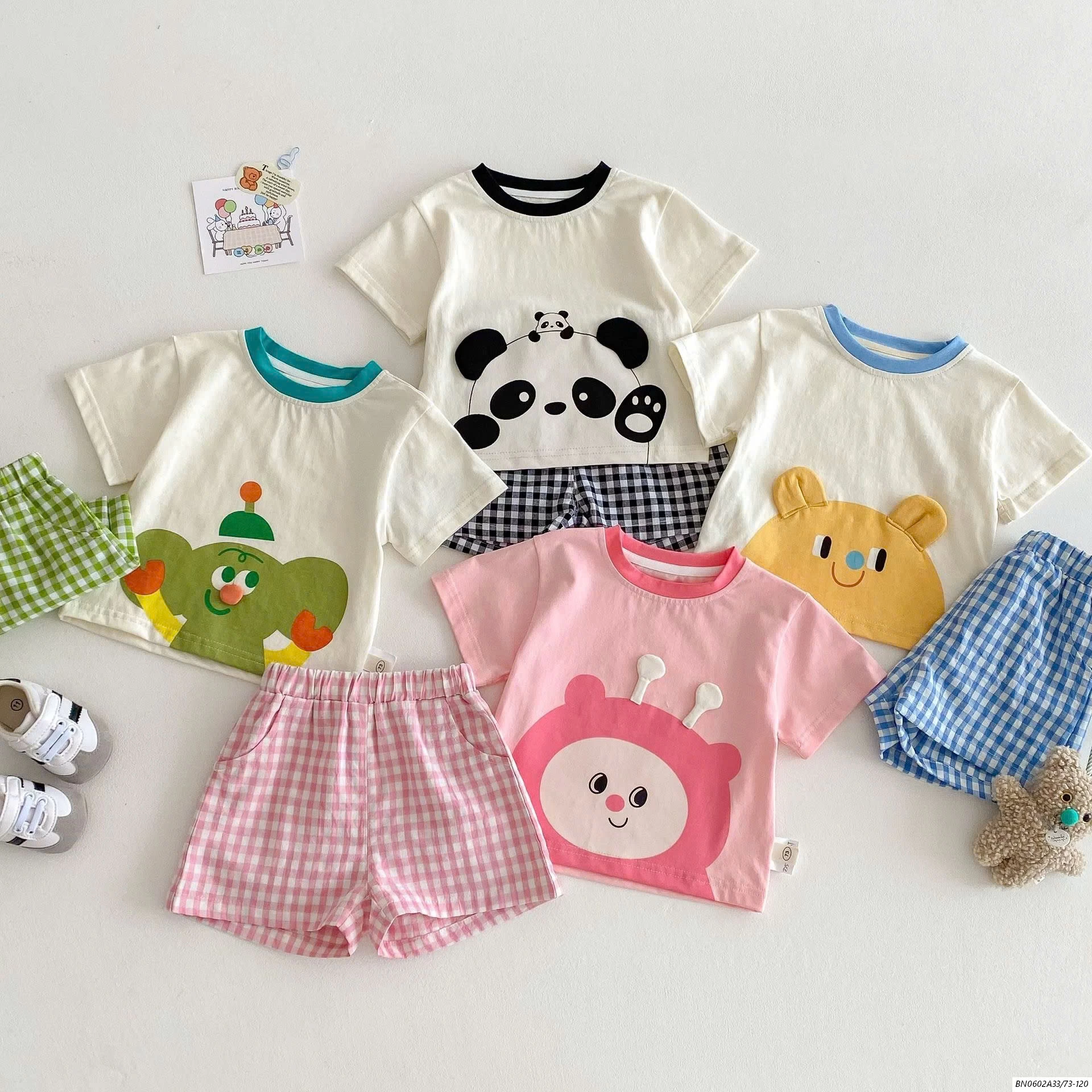 SÉT BỘ THÚ CƯNG QUẦN CARO