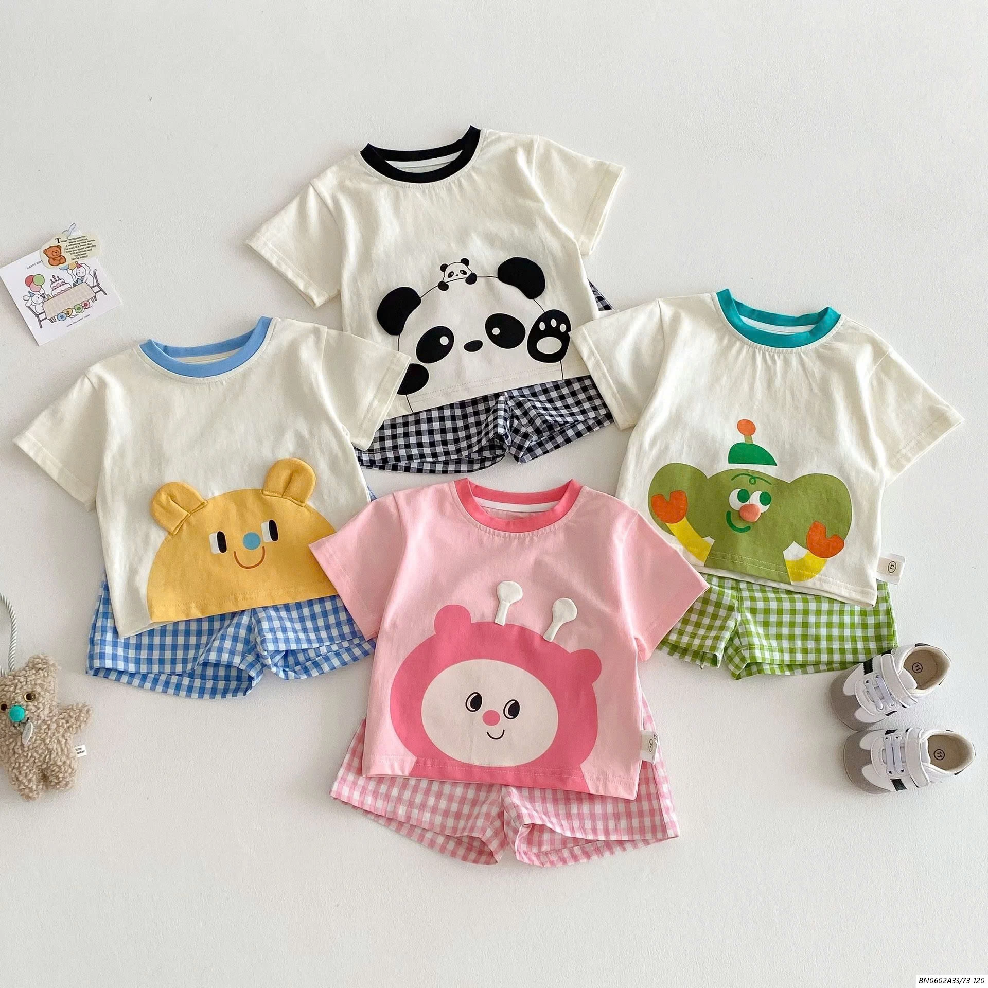 SÉT BỘ THÚ CƯNG QUẦN CARO