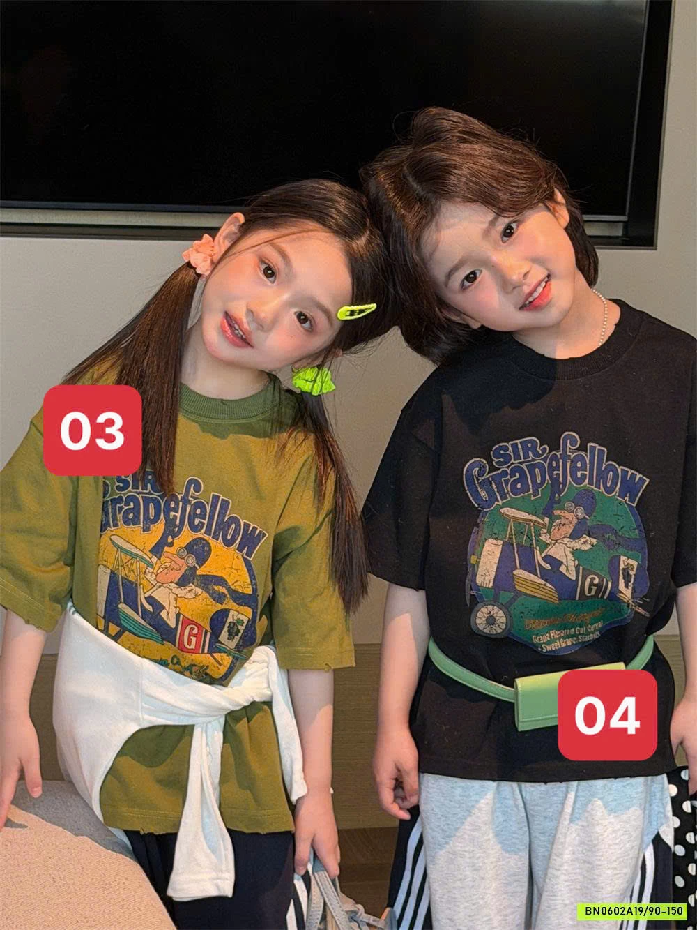 ÁO THUN IN HÌNH DỄ THƯƠNG