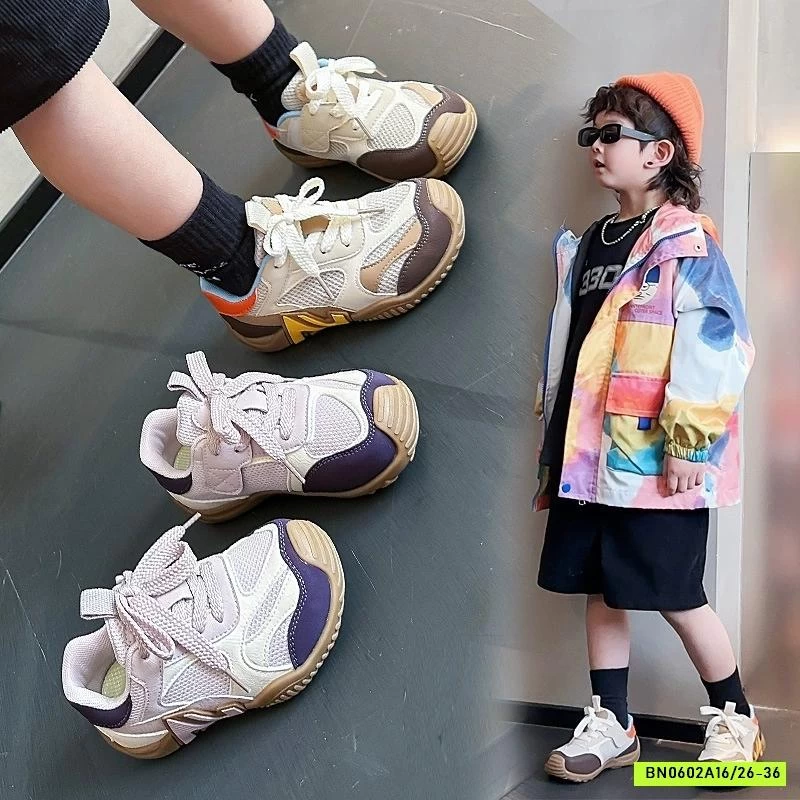 GIÀY LƯỚI THOÁNG KHÍ PHỐI MÀU