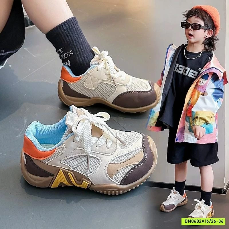 GIÀY LƯỚI THOÁNG KHÍ PHỐI MÀU