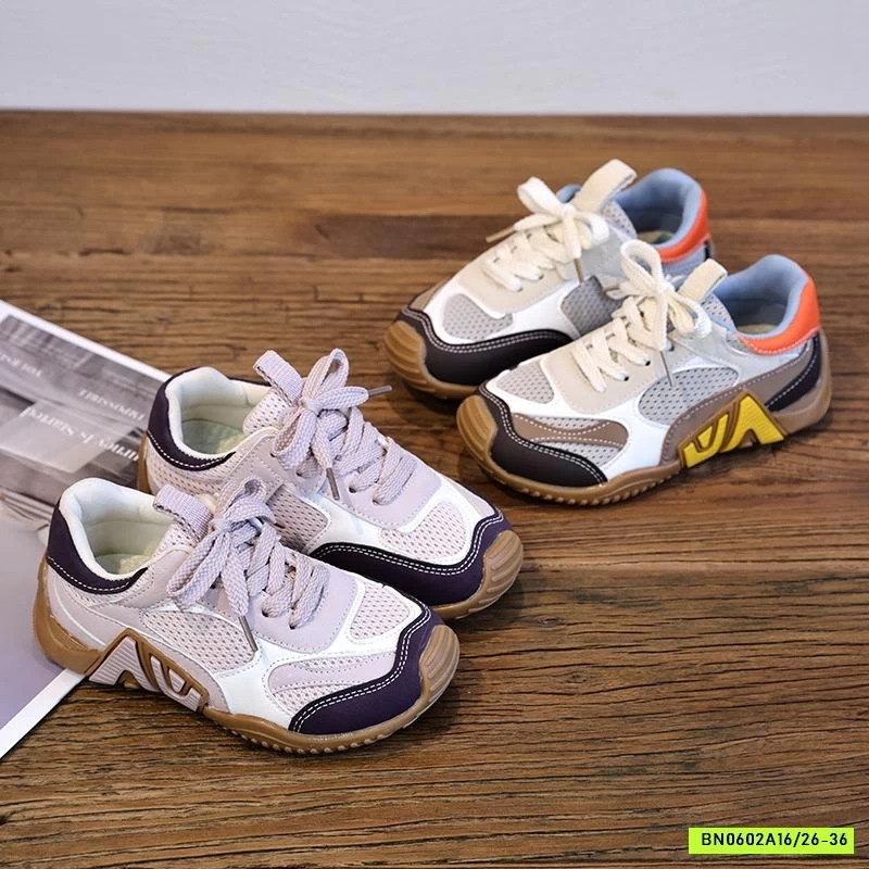 GIÀY LƯỚI THOÁNG KHÍ PHỐI MÀU