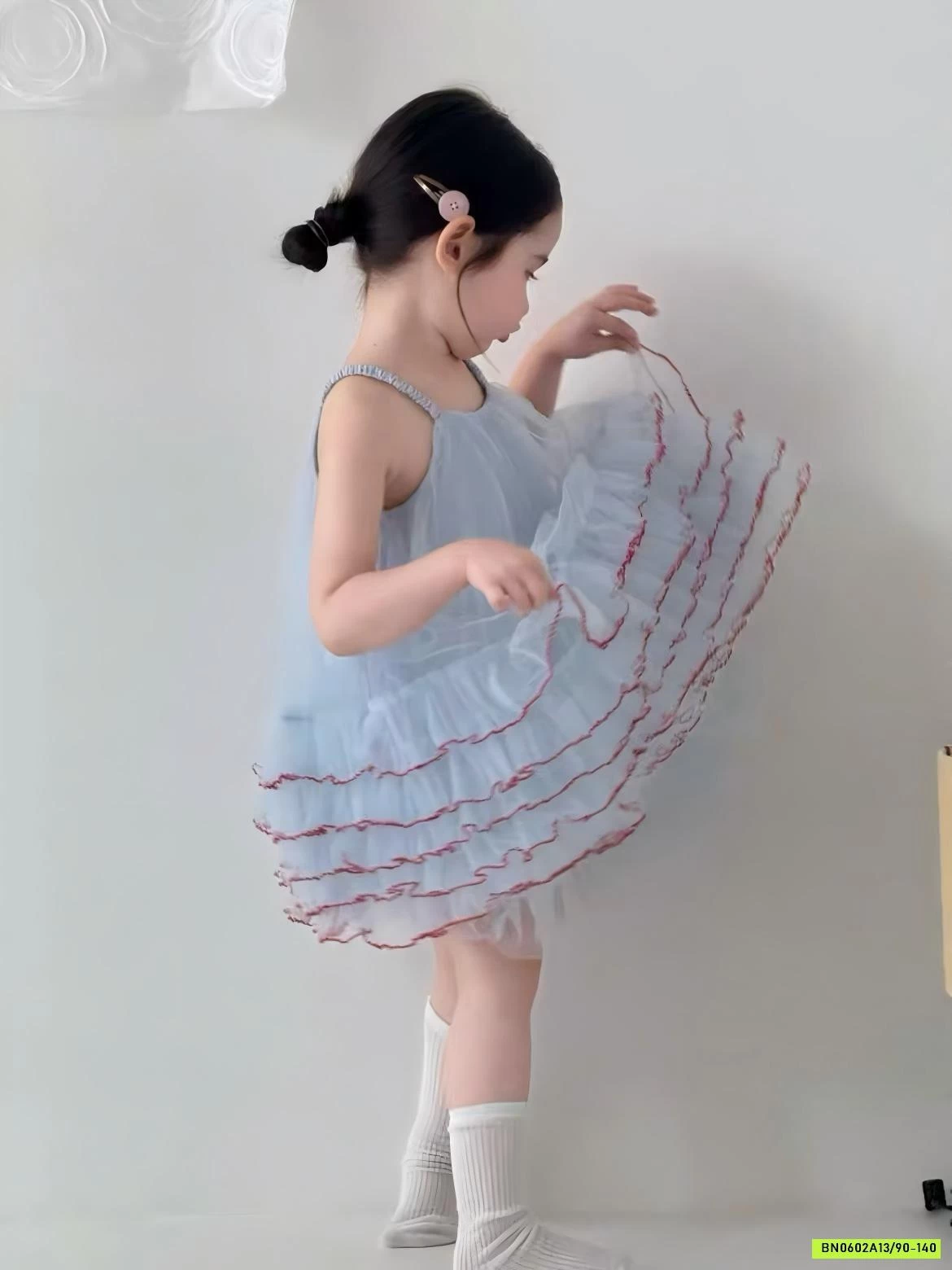 ĐẦM VOAN 2 DÂY PHỐI VIỀN