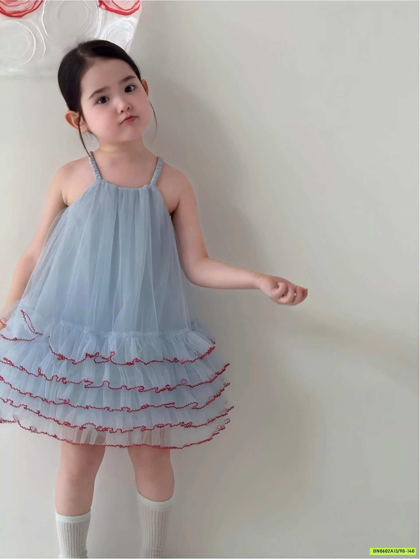 ĐẦM VOAN 2 DÂY PHỐI VIỀN