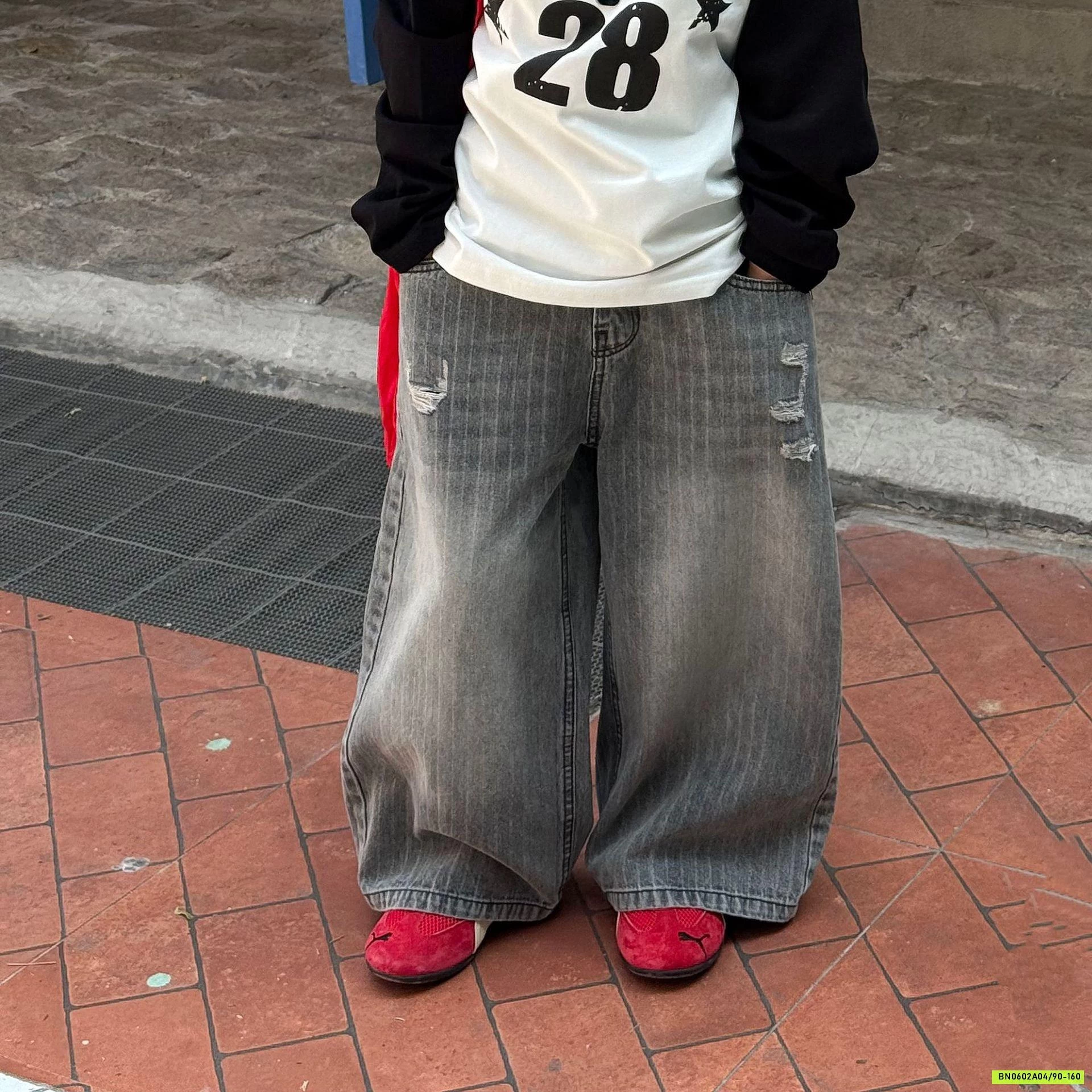 JEANS SUÔNG CÁ TÍNH FANSHU