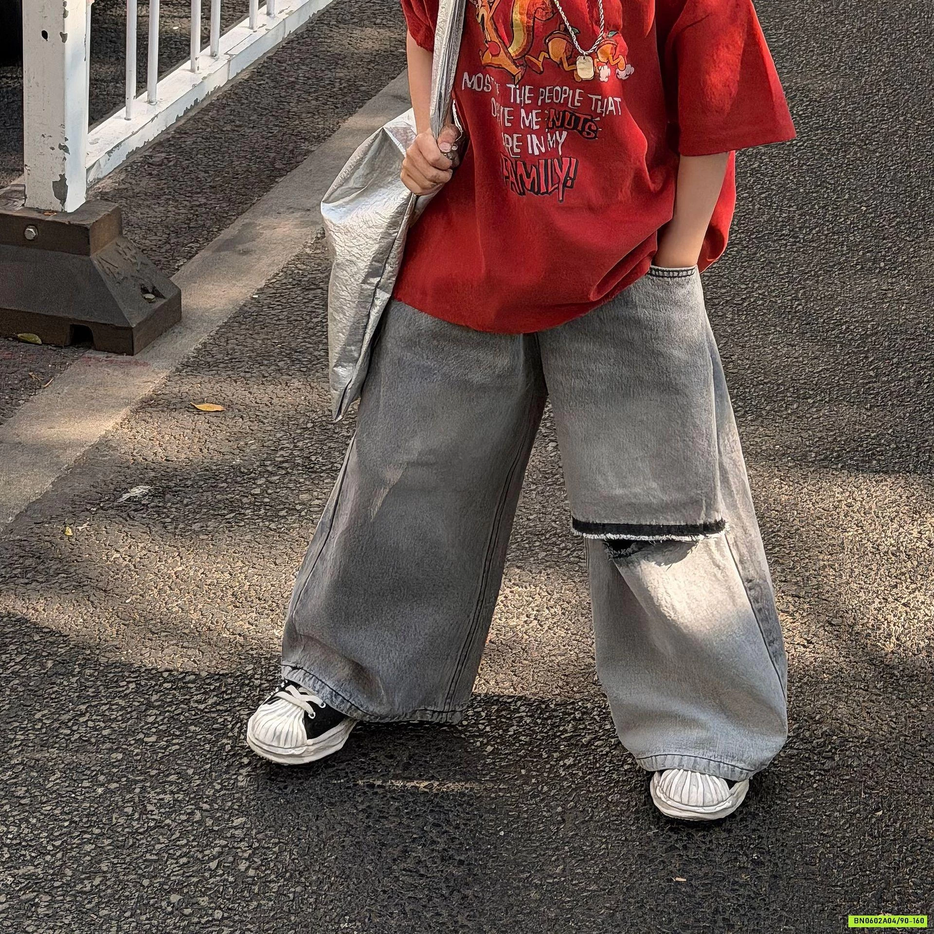 JEANS SUÔNG CÁ TÍNH FANSHU