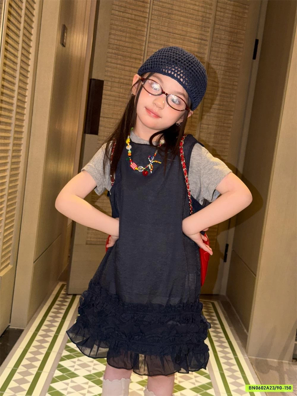 SÉT ÁO THUN MIX ĐẦM REN