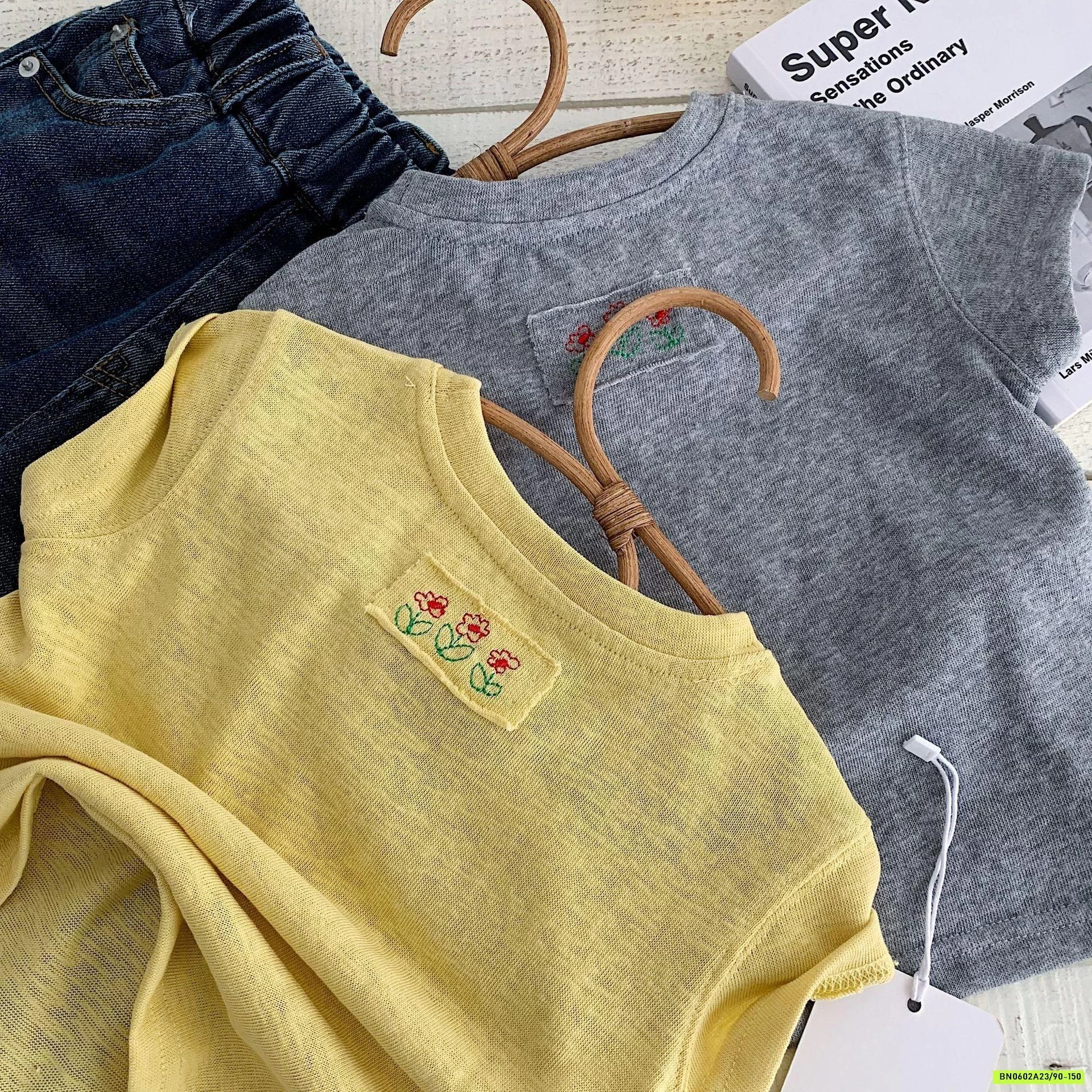 SÉT ÁO THUN MIX ĐẦM REN