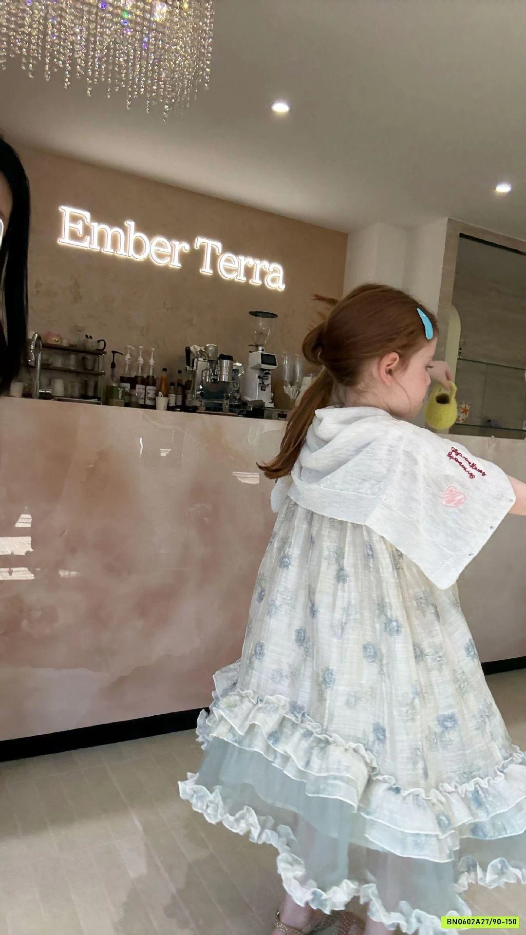 ĐẦM VOAN HOA 2 DÂY BỒNG BỀNH