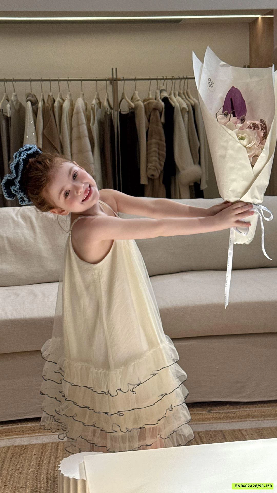 ĐẦM MAXI VOAN 2 DÂY