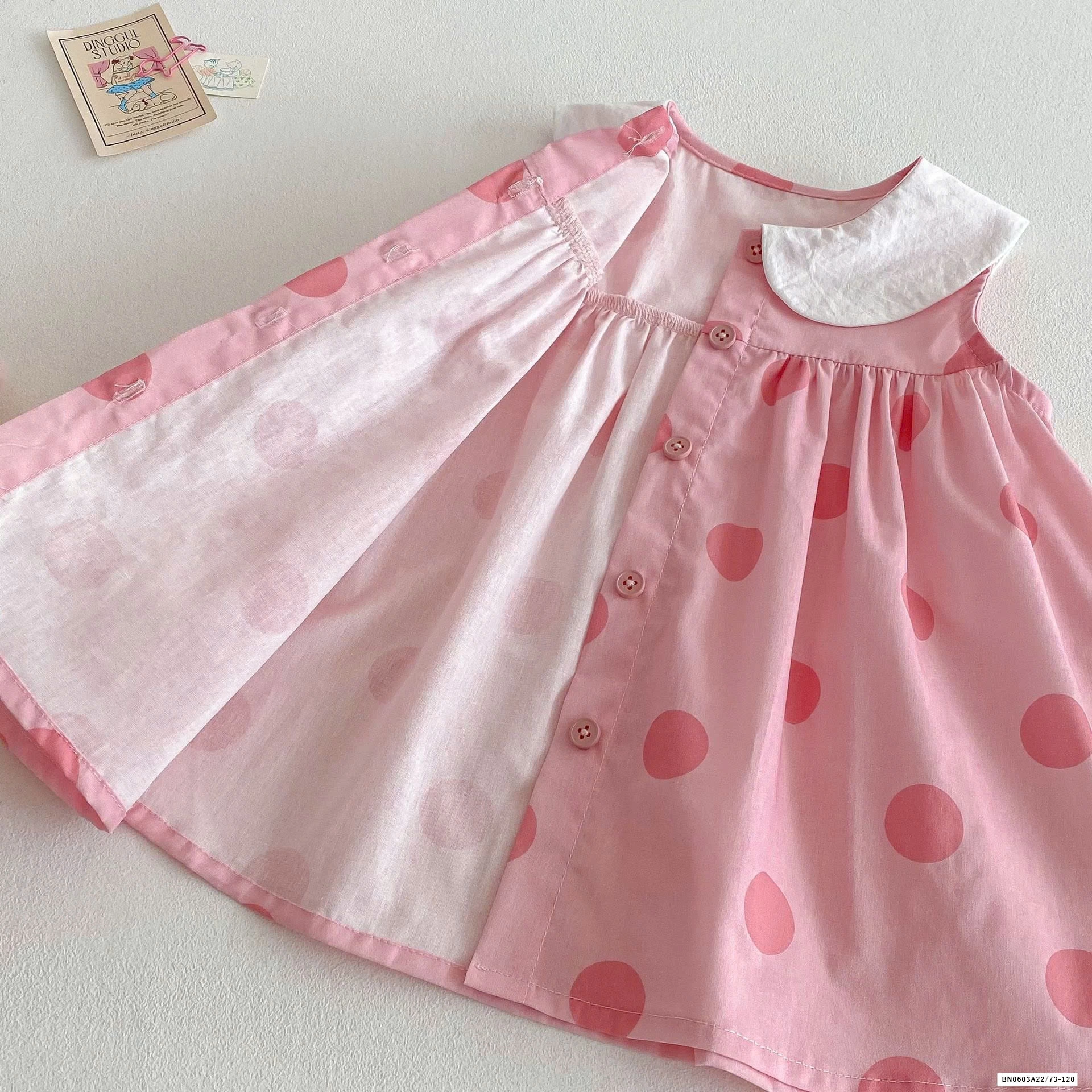 SÉT VÁY ÁO YẾM HOẠ TIẾT MÈO KUTE