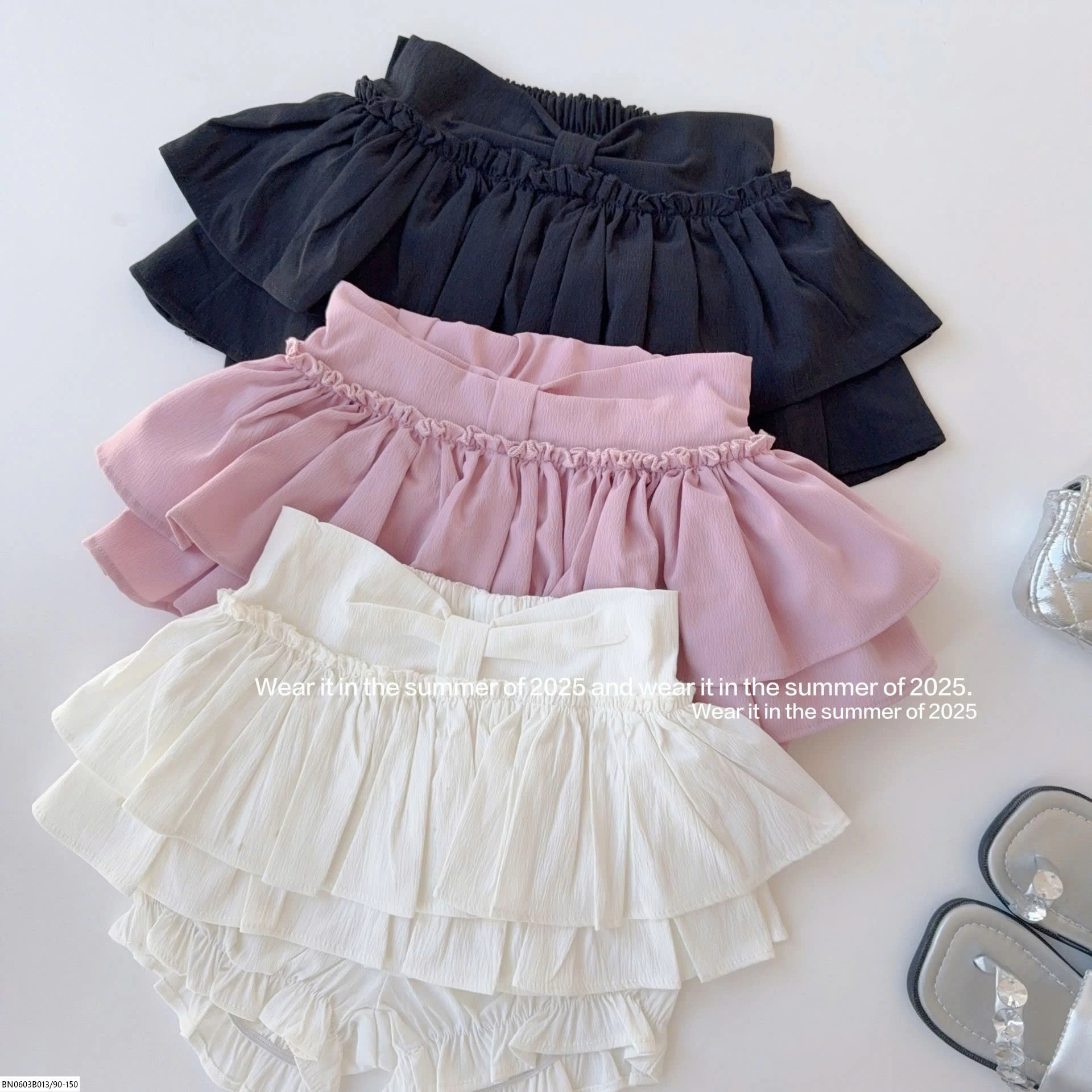 QUẦN VÁY 2 TẤNG CHO BÉ T&Q