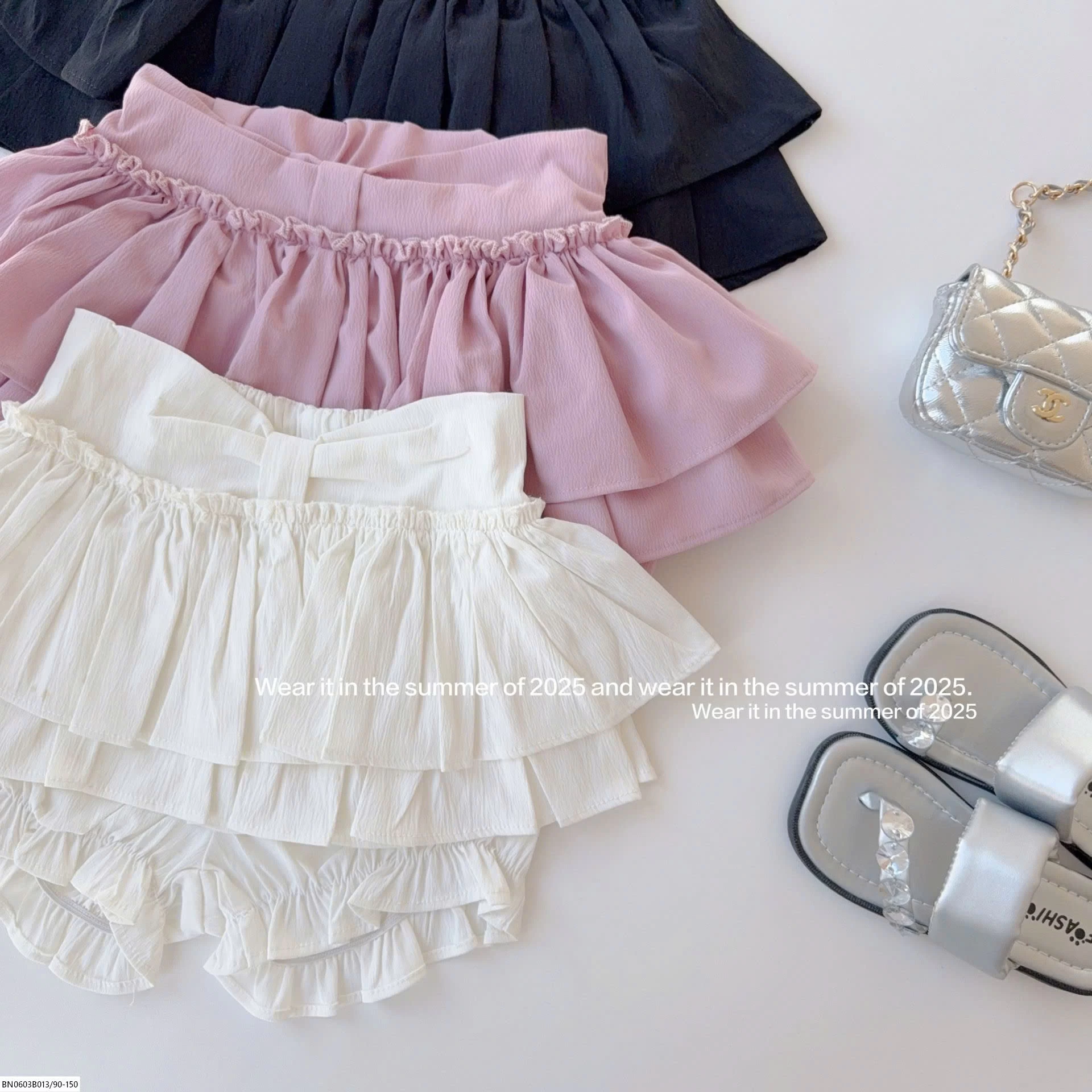 QUẦN VÁY 2 TẤNG CHO BÉ T&Q