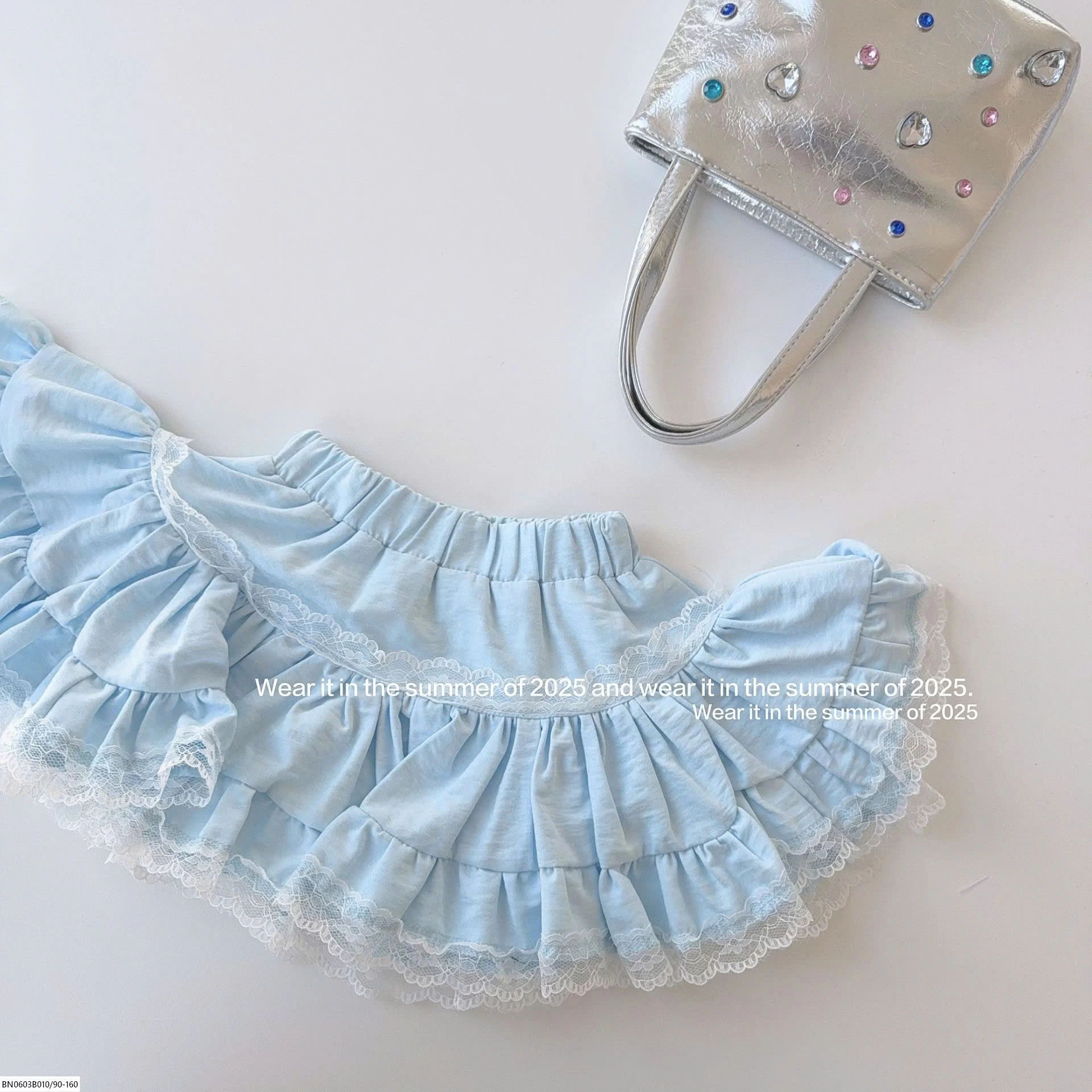 CHÂN VÁY TẦNG BÈO  T&Q