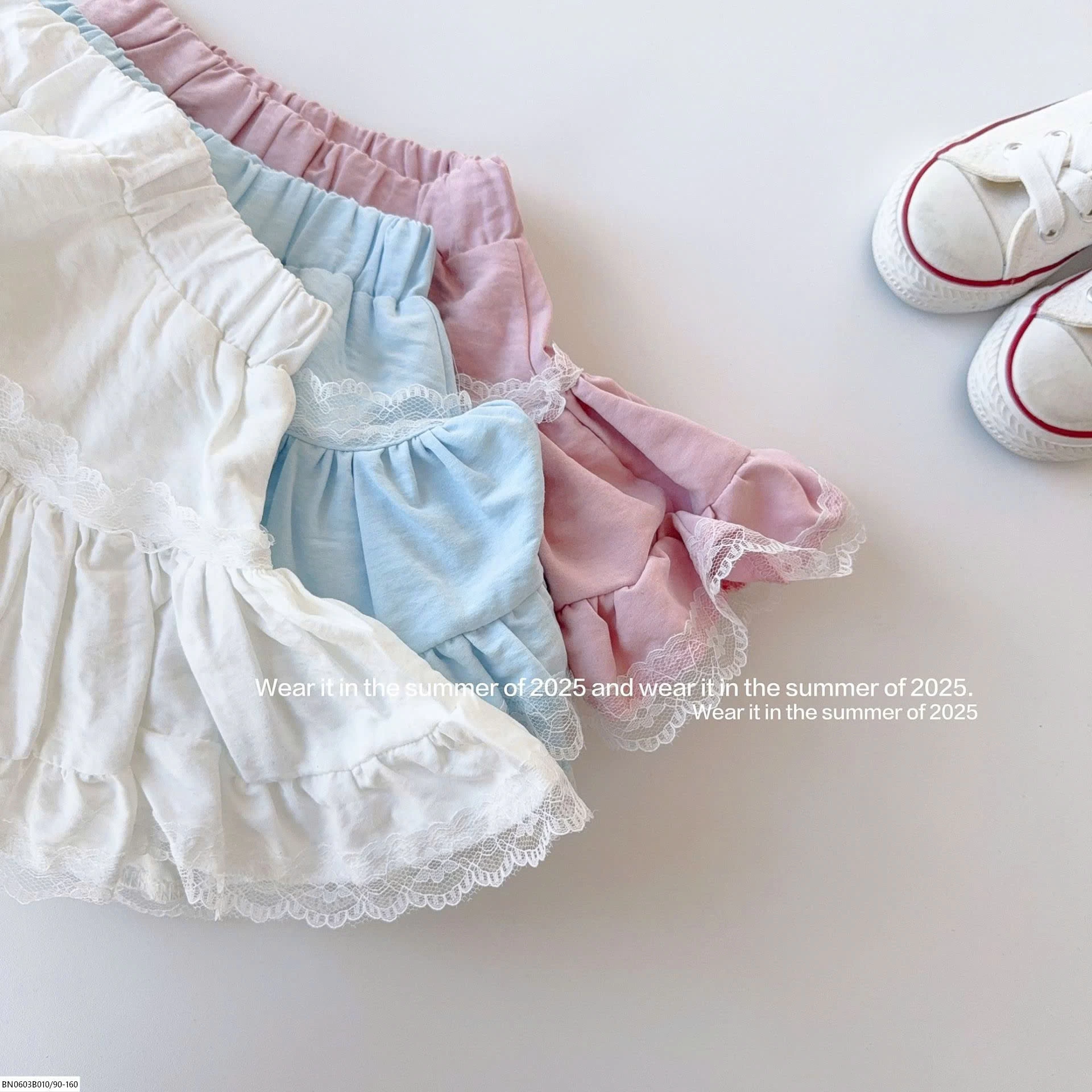 CHÂN VÁY TẦNG BÈO  T&Q