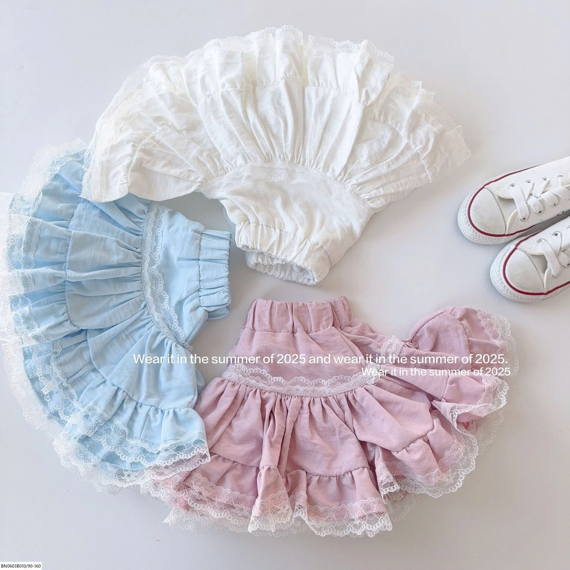 CHÂN VÁY TẦNG BÈO  T&Q