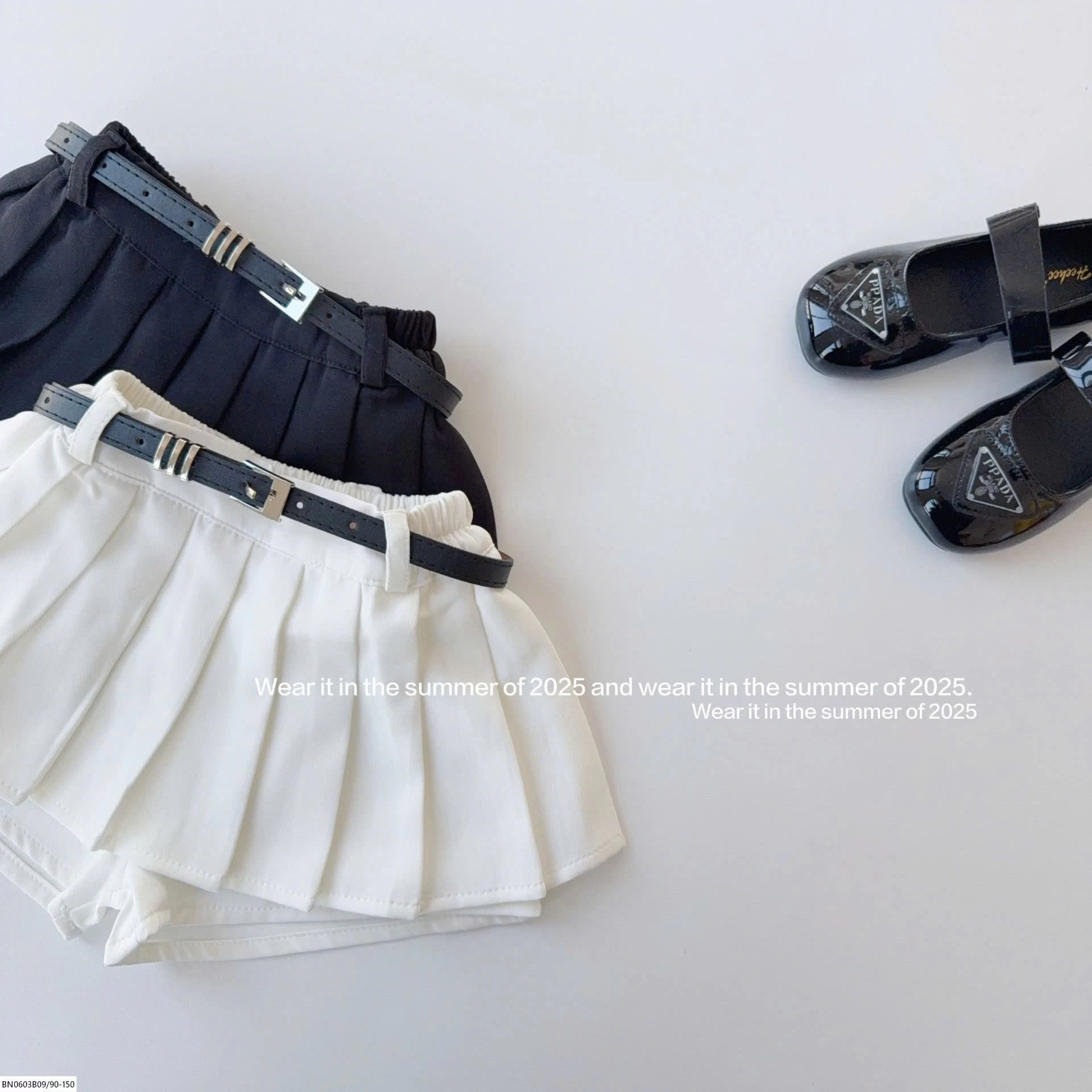 CHÂN VÁY XẾP LY T&Q