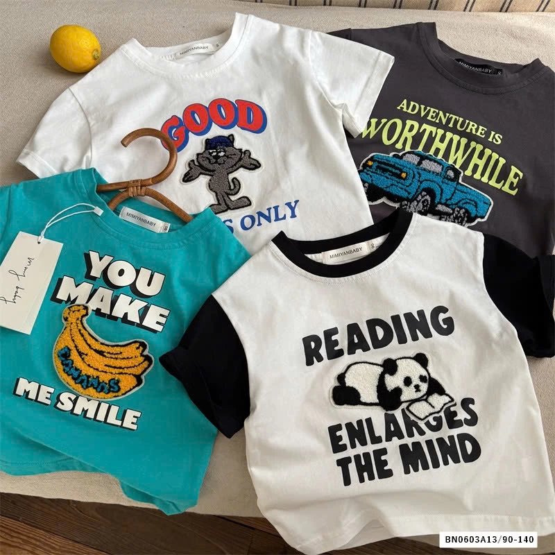 ÁO THUN PHỐI MÀU MMY