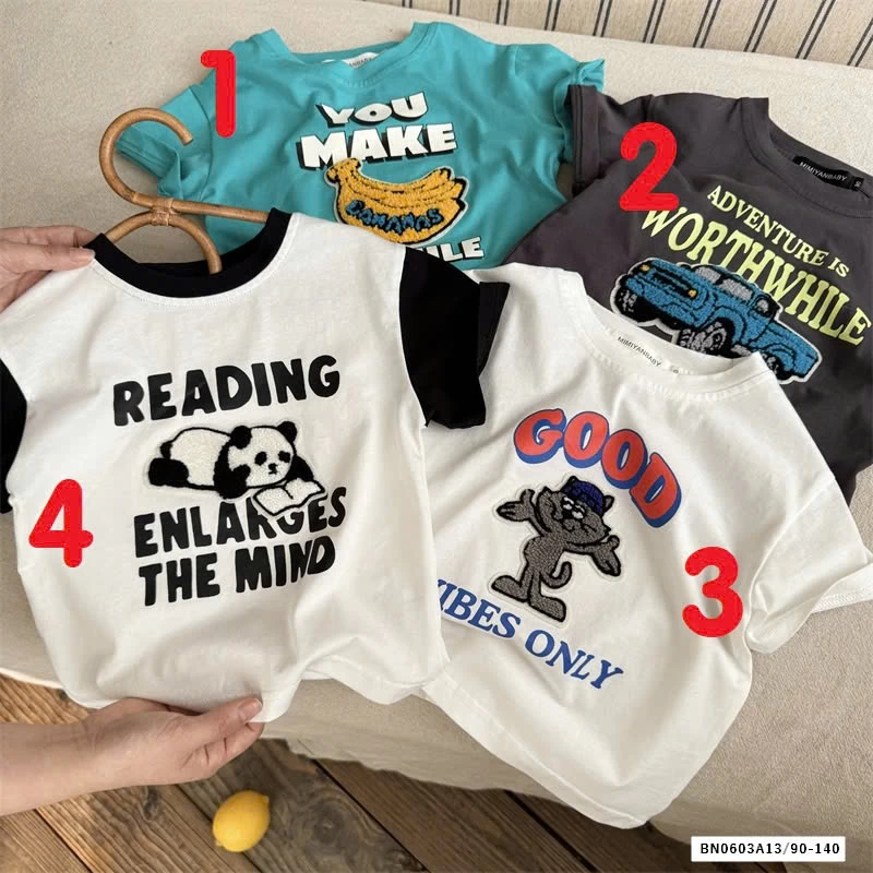 ÁO THUN PHỐI MÀU MMY