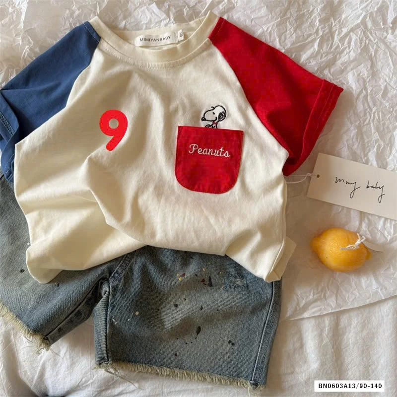 ÁO THUN PHỐI MÀU MMY