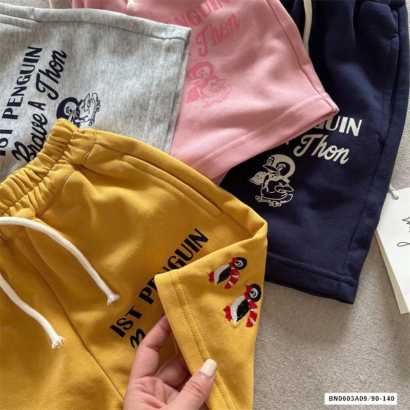 SHORT COTTON THÊU CHIM CÁNH CỤT MMY